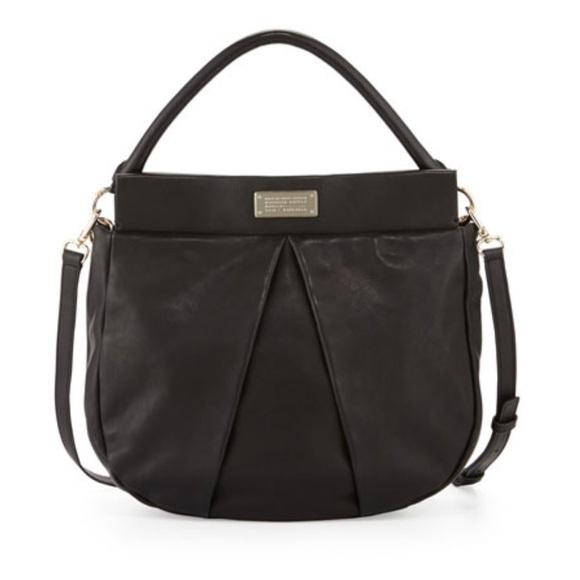 MARC by Marc Jacobs Leather Marchive Hili Black Hobo Bag - Picture 1 of 16